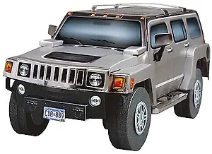 УБ 176-02 Hummer H3 (серебро) (сб. модель) (пакет)