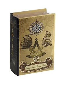 Шкатулка-книга сейф МДФ Вокруг света (39509) (17х11х5)