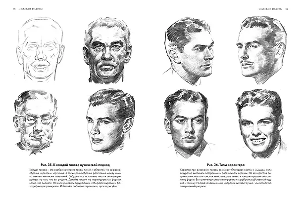 Книга Рисование головы и рук (Эндрю Лумис) — 18