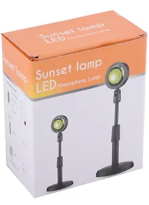 Настольная LED Лампа Sunset (закат) (11,5х11,5х27см) (пластик) (коробка)