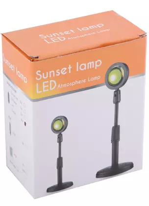 Настольная LED Лампа Sunset (закат) (11,5х11,5х27см) (пластик) (коробка) — 2901548 — 1