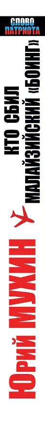 Книга Кто сбил малайзийский "Боинг". Провокация века (Юрий Мухин) — 3