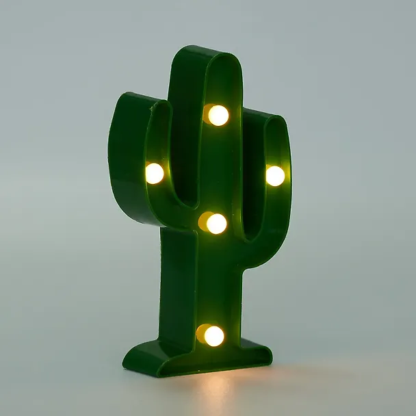 Светильник LED Кактус (пластик) (16×9) (12-06630-Y011) 2693652 — 2