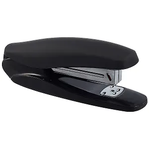 Степлер №24/6 20л "R1 Soft-touch" черный, к/к, Erich Krause