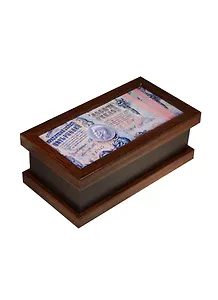 Шкатулка дерево Деньги (17х9х7см) (1214979)