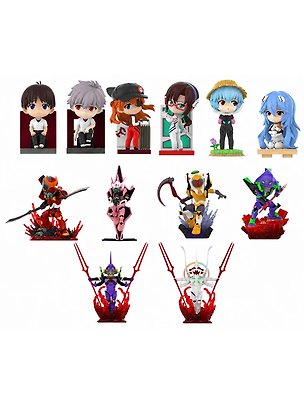 Фигурка Аниме Евангелион Blind Box Vol.2 MX2195 (1шт) (FNS14) 3178413