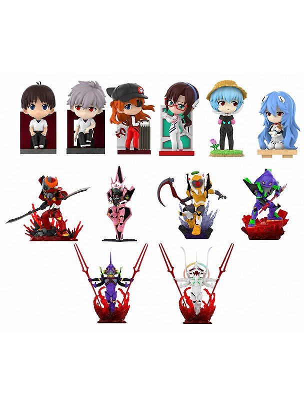 Фигурка Аниме Евангелион Blind Box Vol.2 MX2195 (1шт) (FNS14) 3178413 — 1