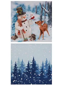 Набор салфеток для декупажа Дед Мороз и дети (60808/SDL097300)