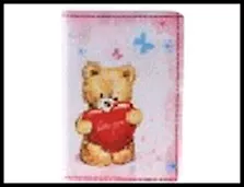 обложка для паспорта "Дари улыбки"13,7*9,6 см 488762, шт