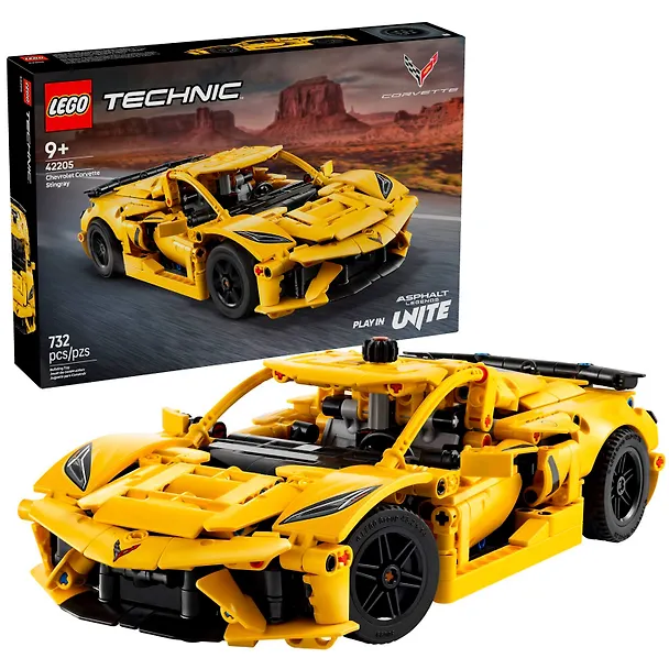 LEGO Technic: Шевроле Корвет Стингрей, 732 детали (42205) 3126538 — 1
