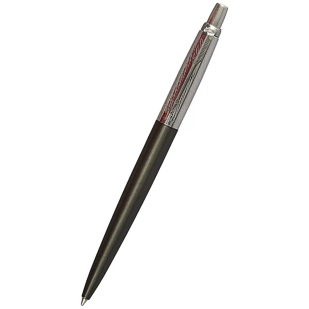 Ручка подарочная шариковая синяя, Jotter Premium Tower Grey Diagonal CT, Parker 242995 — 1