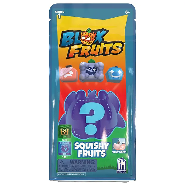 БЛОКС ФРУТС. Игрушка-антистресс Squishy fruits S1, в асс. BLOX FRUITS 3112796 — 2