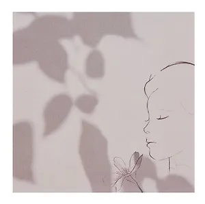 Блок бумаги 90*90 самоклеящийся 100 листов, "Элегантная тень"