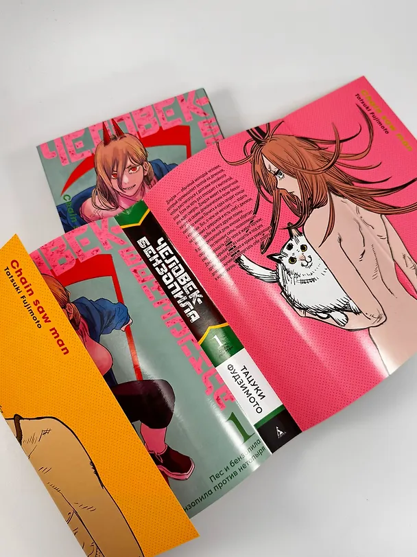 Человек-бензопила. Том 1 - Пёс и бензопила. Бензопила против нетопыря. (Chainsaw Man). Манга 2869449 — 17