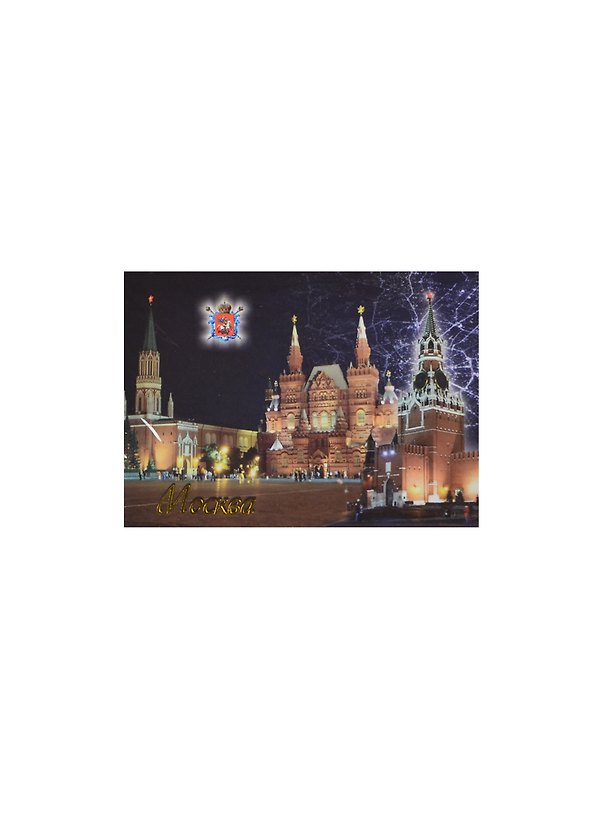 Магнит Москва ночная Никольская башня (02-6Z-19K16) 2464888 — 1