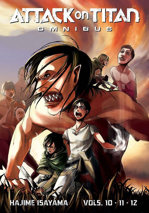 Книга Attack on Titan. Omnibus 4 (Volumes 10-12) (Хадзимэ Исаяма) — 1