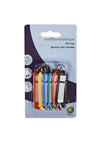Брелки 06шт, ассорти, блистер, Office Point