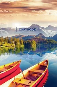 Тетрадь, 96л. А4 клетка Феникс+ Горное озеро тверд. обложка, на сшивке 45681