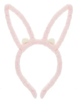 Ободок Ушки Зайчик (розовый) (плюш) (12-03677-OB6) (Lafilaf) 3038344