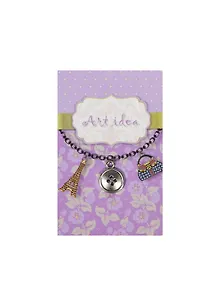 Кулоны в асс.1 Пуговица серебряная (QA 2950) (14021148) (упаковка)