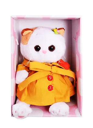 Игрушка мягкая Budi Basa, Ли-Ли BABY в плаще и с сердечком LB-048 2822205
