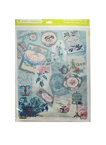 Рис. бумага для декупажа Craft Premier Мятное настроение (CP06254) (А3) (25г/м) (упаковка)