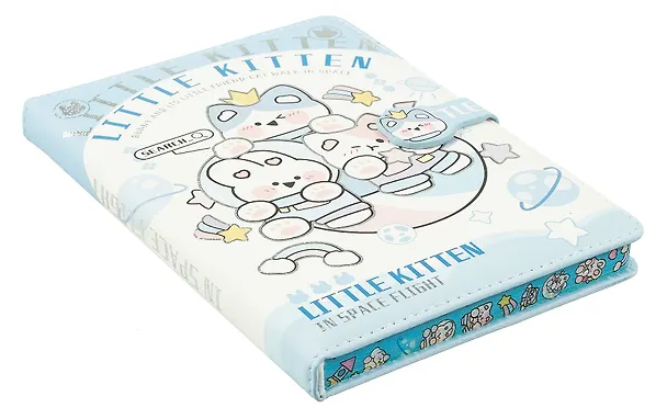 Книга для записей А5 "Little Bunny" с магнитной застежкой, ассорти 3025932 — 10