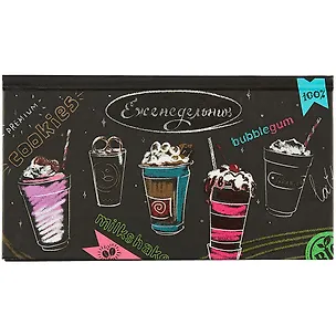 Планинг недат. 64л "Молочные коктейли" карманный, 7БЦ, выб.лак, мат.лам. 261198