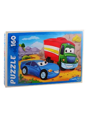 Пазл Тачки в пути Рыжий кот 160 элементов П160-6364 2794733