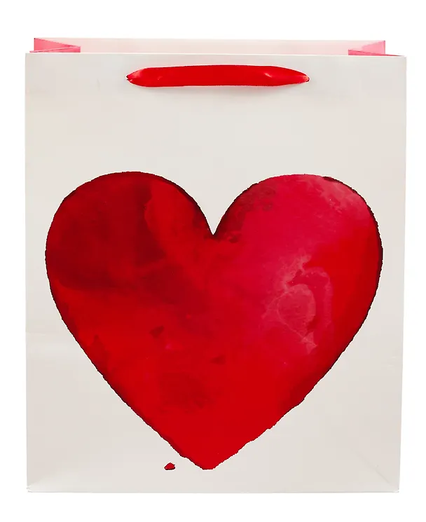 Пакет А4 32*26*12 "Big heart" нейтр. бум.мат.ламинат 2988478 — 2