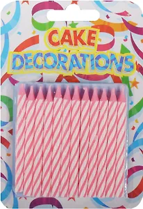 Набор свечей для торта (24шт) (6см) (HF1024B)