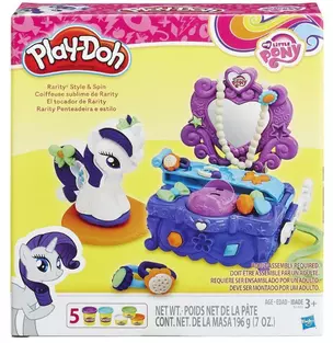 Игровой набор HASBRO, Play-Doh, Туалетный столик Рарити — 2547528 — 1