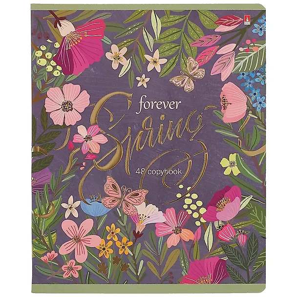Тетрадь общая «Весна. Forever» в ассортименте, 48 листов в клетку, A5 - Альт 251042 — 3