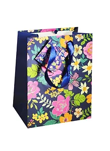 Пакет подарочный бумажный А5 18*23*10 "Цветочное ассорти",жен., разноцвет., мат. ламинат, Хансибэг