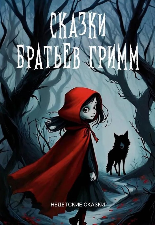 Книга Сказки братьев Гримм. Недетские сказки (Вильгельм Гримм, Якоб Гримм) — 1