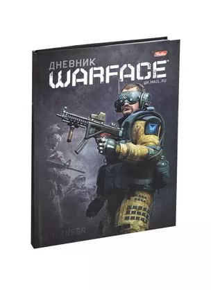 Дневник шк. 40л "Warface" интегр.обл., универс.шпаргалка, Hatber — 231765 — 1