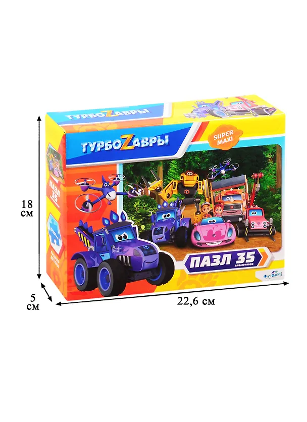 Пазл Турбозавры Вид 2.35эл 06340 2835071 — 4