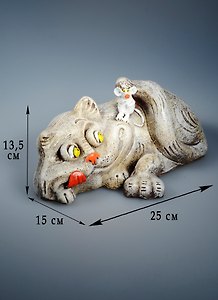 Копилка Забавный кот (12см) (40373)