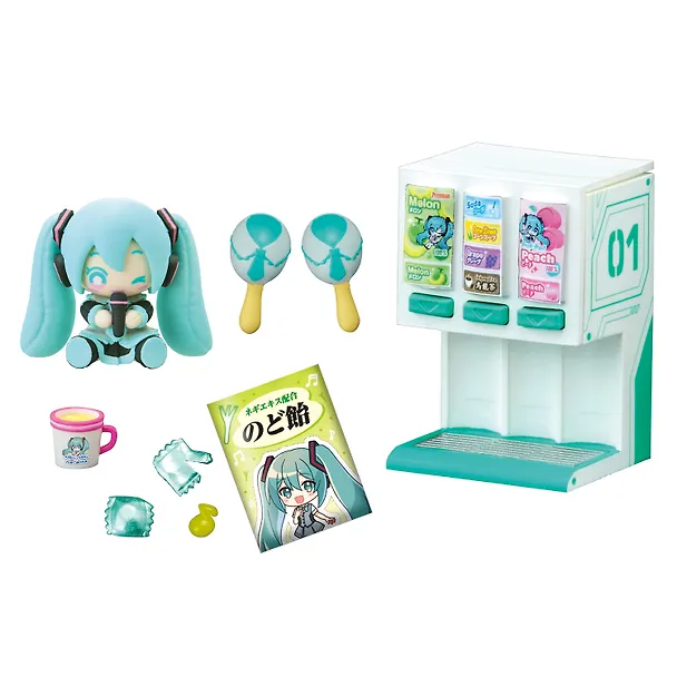 Набор миниатюр Re-ment Хацуне Мику HATSUNE MIKU Karaoke, в ассортименте (69611) 3130673 — 13