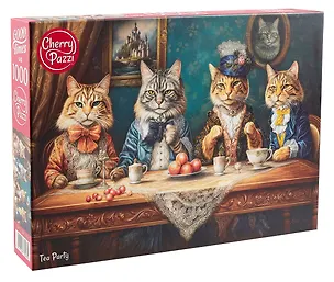Пазл Cherry Pazzl "Чайная вечеринка", 1000 деталей 3012755