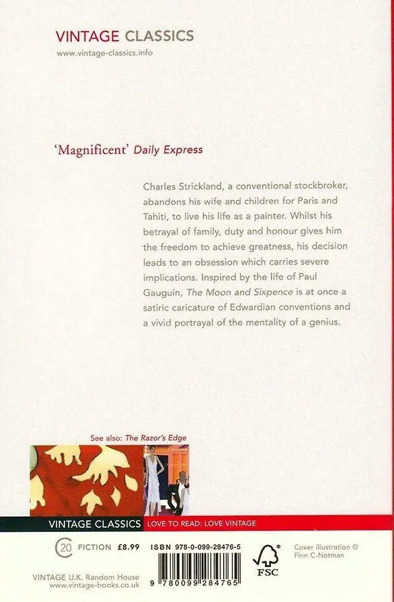 Книга The Moon and Sixpence (Уильям Сомерсет Моэм) — 2