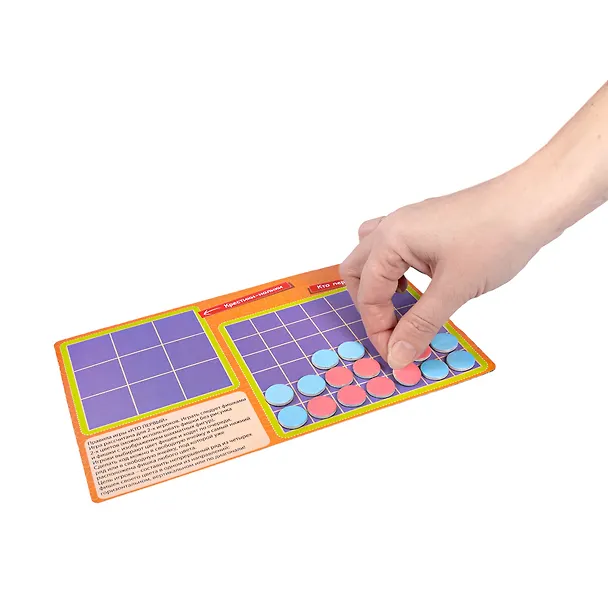 Магнитные дорожные игры, 4 игры 340429 — 4
