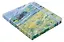 Записная книжка 12*13 112л кл. "Пейзажи" 7БЦ, резинка, ассорти — 3102385 — 3