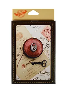 Обложка для паспорта, Фора, Ключ с замком кожа 13,2*18,6см 20076