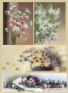 ЧИП АРТ Декупажная карта "Аромат сирени" формат А4