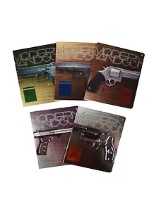 Тетрадь в клетку Альт, "Пистолеты New", 48 листов, в ассортименте