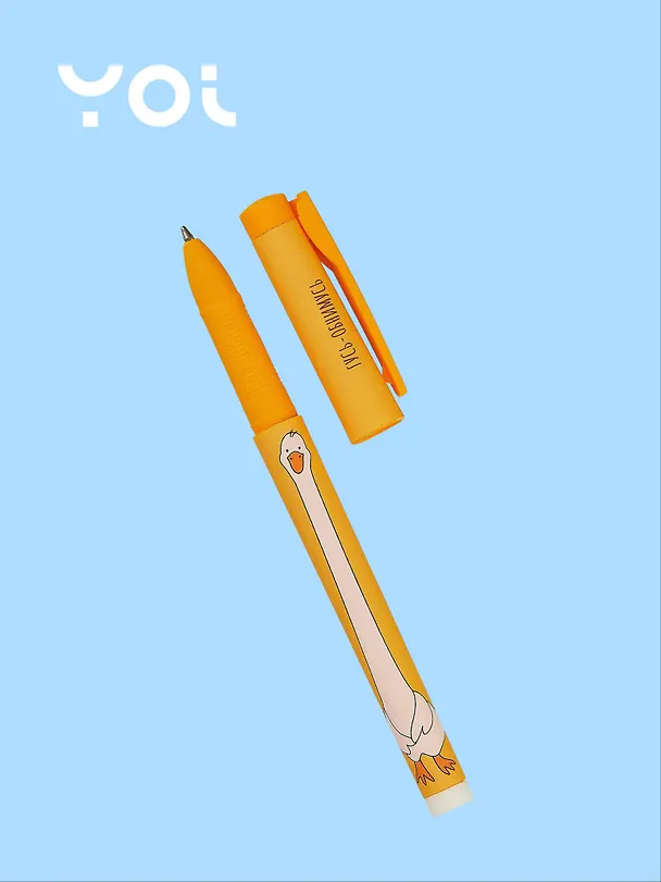 Шариковая ручка синяя, «Гусь-обнимусь», Yoi 2990211 — 2