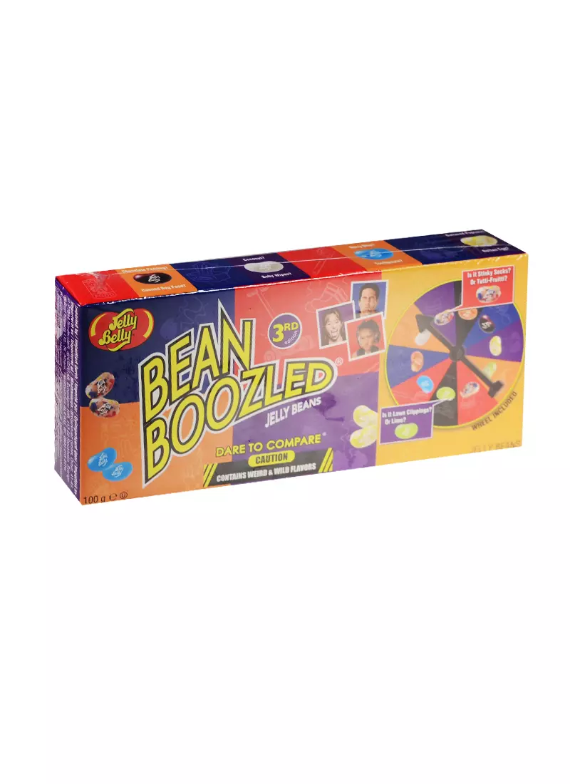 Драже жевательное Jelly Belly/Джелли Белли Bean Boozled с рулеткой,  подарочная упаковка Непослушный или милый 100гр (2526415) купить по низкой  цене в интернет-магазине «Читай-город»