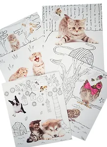 Пакет подарочный бумажный А4 26*32*12,5 "Комикс", дет., мат. ламинат, Kairui