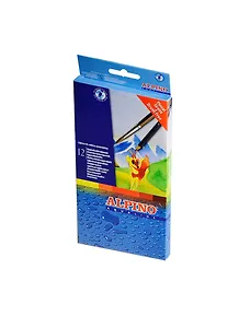 Карандаши цветные акварельные 12цв "AQUALINE" шестигранные, кисточка, к/к, подвес, ALPINO